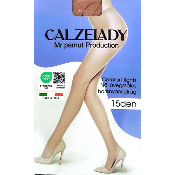CALZELADY Női  üvegszálas 15den harisnyanadrág