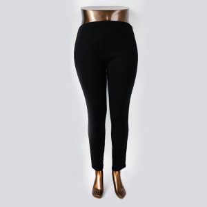 Női pamut nadrág fekete XL-5XL 1db