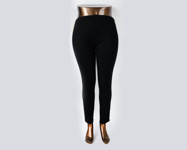 Női pamut nadrág fekete XL-5XL 1db