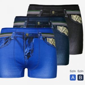 Férfi pamut boxer L-XXXL 1db