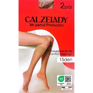CALZELADY Női üvegszálas térdfix 15Den